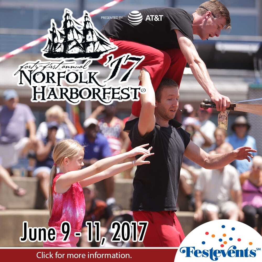 2017 acrobatics at Harborfest