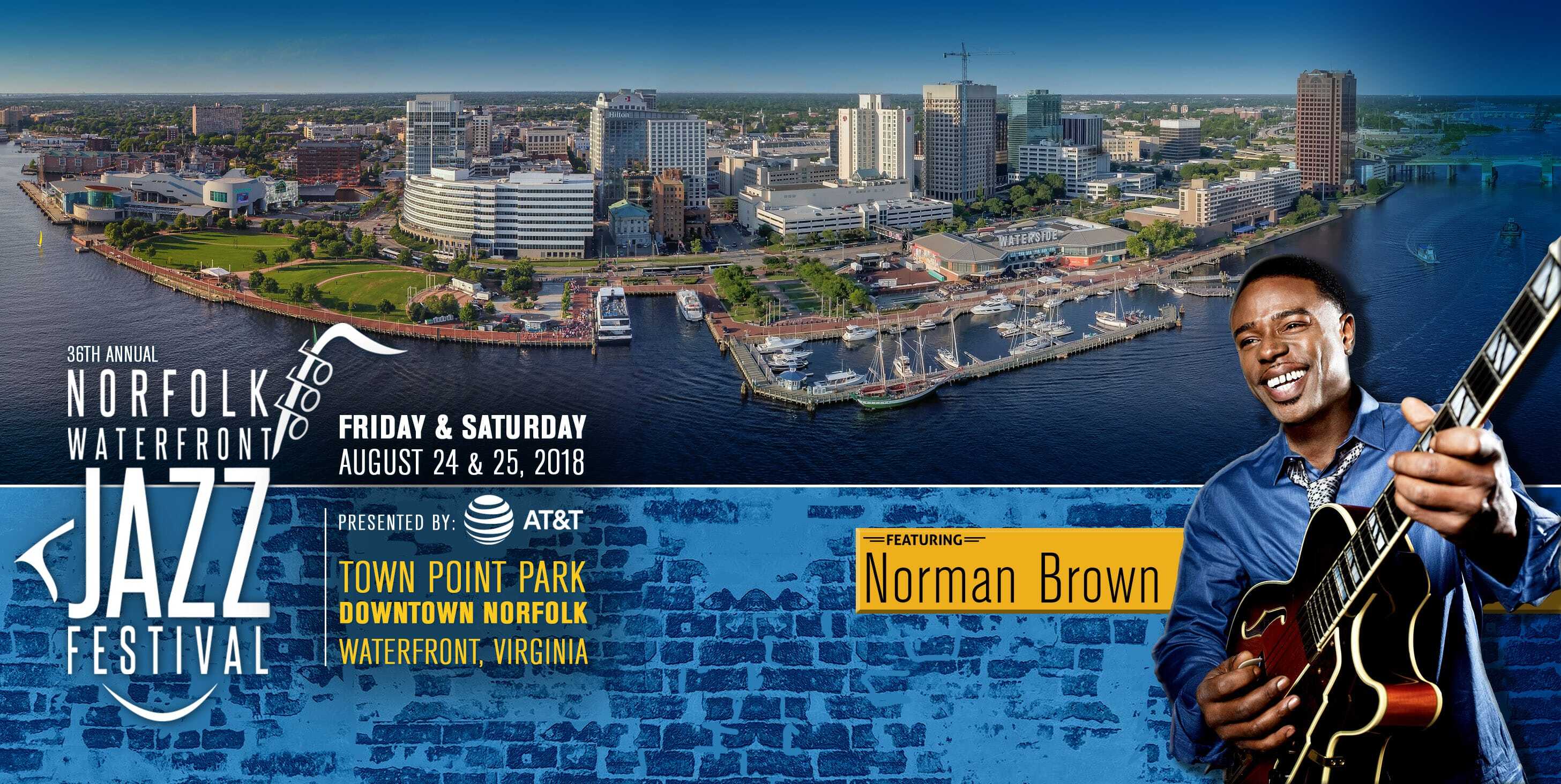 Norman Brown Website Header